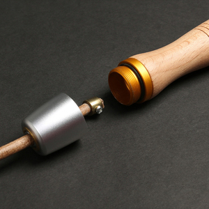 Customized Leather Made Wooden Handle Jumping <b>Rope</b> For MMA & Fitness Workout Wear Wholesale Factory Jump <b>Rope</b> - Product Image 5