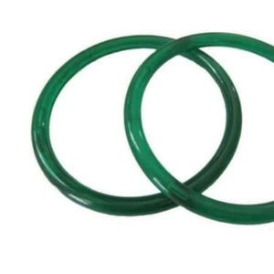 Boucles ovales transparentes couleur bonbon en résine, poignées de sac et chaînes en plastique épaisses pour sangles de téléphone portable et sacs pour femmes - Product Image 1