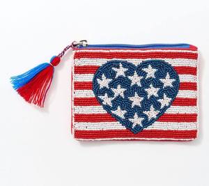 Monedero artesanal con cuentas para monedas, efectivo y pequeños accesorios al mejor precio - Product Image 5