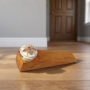 Boutons de meuble en bois et céramique de style Art Déco, écologiques et naturels, pour chambre, salle de bain, commode et armoire - Product Image 5
