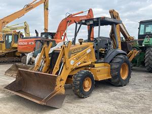 Factory Price Case 570ST Backhoe Loader Industrial Grade Earthmoving <b>Machine</b> Strong Power Fuel Efficient Durable ConstructionUse - Product Image 4