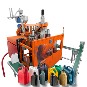 เครื่องขึ้นรูปขวดพลาสติก HDPE PP แบบเป่าลมอัตโนมัติเต็มรูปแบบ ขนาด 1–20 ลิตร - Product Image 1