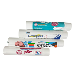 หลอดบีบพลาสติก PE สีขาวสำหรับเครื่องสำอาง บรรจุภัณฑ์พิมพ์ลายตามสั่งสำหรับเจลและครีม - Product Image 6