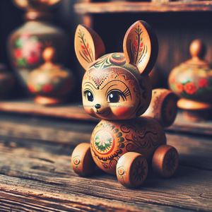 Jouets classiques en bois nourrissant la créativité et la durabilité - Product Image 4