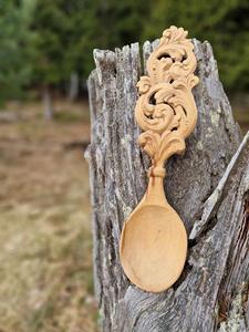 Cuchara de Té de Madera con Logotipo Personalizado, Moderna, Ecológica, Duradera, Apta para Lavavajillas, Utensilio de Cocina de Madera Natural - Product Image 3