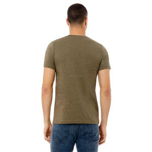 T-shirts décontractés pour hommes, col rond, manches courtes, multi-panneaux, mode de plein air, avec broderie de logo personnalisé, design vierge, t-shirts pour hommes - Product Image 3