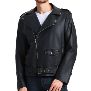 Custom Leather Outerwear for Men Genuine Leather Jacket Suitable for Fashion and Retail Collections - Product Image 3
