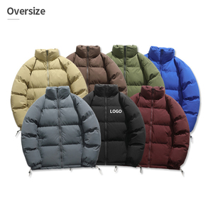 Chaqueta de Invierno Casual para Hombre, con Capucha, Cierre de Cremallera, Relleno, Diseño Sólido, Transpirable, Resistente al Viento e Impermeable, Tejida para Uso en Exteriores - Product Image 1