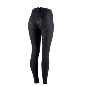 Leggings de equitación de silicona con estampado completo, cintura alta, bolsillos móviles, elásticos en cuatro direcciones, de secado rápido - Product Image 5