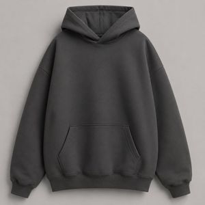 Sudadera con Capucha Extra Grande para Hombre, 100% Algodón, Felpa, Informal, para Invierno, con Bolsillos, Corte Regular, Estilo Tejido - Product Image 4