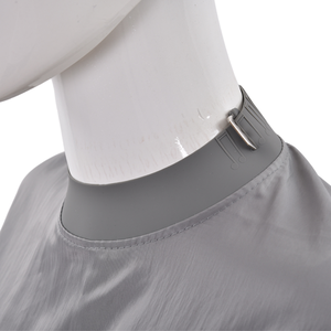 Prix de gros usine, logo personnalisé, nouvelle arrivée, cape de coiffure imperméable en polyester pour adultes - Product Image 6