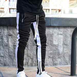 High Quality Custom Loose Sport <b>Trousers</b> For Man Button Side <b>Pockets</b> Training Joggers Pants <b>With</b> Elastic Cuffs Jogger Sweatpants - Product Image 2