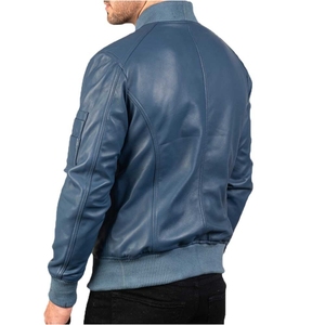 Compre Chaqueta para Hombre, Chaquetas de Cuero Vacuno de Alta Calidad, Chaquetas de Motociclista de Calidad Profesional para Verano e Invierno - Product Image 2