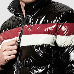 Chaqueta Acolchada para Hombre, de Poliéster y Nailon de Primera Calidad, Estilo Hip Hop, para Fiestas, con Cuello Alto, Superventas - Product Image 3