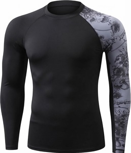 ODM <b>Men's</b> UPF50+ Long Sleeve Rash Guard UV Protection <b>Swim</b> <b>Shirt</b> Quick Dry Surf Fishing <b>Shirt</b> Water Sports Wear Customization - Product Image 5