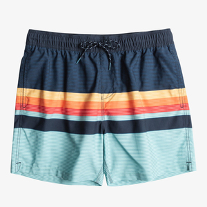 Shorts de plage pour hommes en mélange de coton, doux, décontractés pour l'été et les vacances, taille élastique, fabricant de vêtements personnalisés OEM ODM - Product Image 6