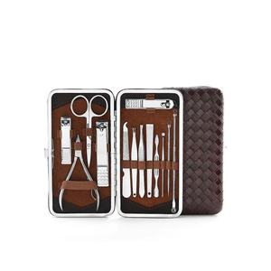 Travel Manicure <b>Kit</b> Stainless Steel <b>Nail</b> Care Grooming Tools Compact Beauty Set Manicure <b>Kit</b> - Product Image 3