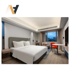 ชุดห้องนอนแบบตั้งได้สำหรับโครงการโรงแรมทีวีตั้งโต๊ะแบบติดผนังดีไซน์ทันสมัยสไตล์เวียดนาม - Product Image 1