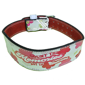 Ceinture de musculation en cuir véritable, robuste, pour entraînement de force, squat, soulevé de terre et exercices de musculation en salle de sport - Product Image 3