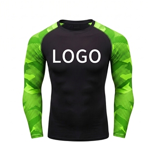 T-shirt de sport à manches longues personnalisé, respirant, écologique, anti-UV, à séchage rapide pour adultes, marque privée - Product Image 1