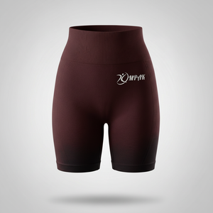 Shorts de sport sans couture pour femme, taille haute, effet push-up, respirants, en nylon/coton, pour yoga, entraînement et streetwear - Product Image 1