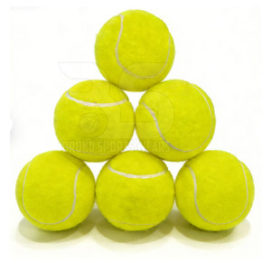 Pelotas de tenis de calidad con núcleo presurizado para un rebote mejorado y un rendimiento en la cancha superior. Equipo de pelotas de tenis. - Product Image 5