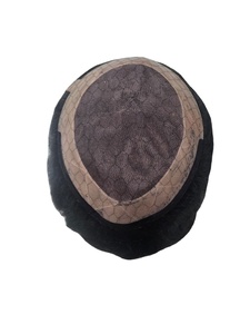 Perruque indienne de haute qualité de Taz Hair pour hommes Remy Soft Mono Base Toupet System Made Bangladesh Loose Deep Human Hair - Product Image 3