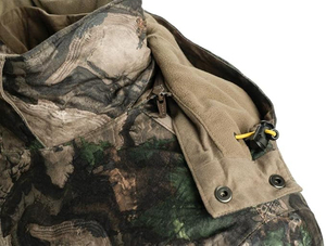 2023 Custom Mens Hunting <b>Jacket</b> Orange Camouflage Duck Winter <b>Waterproof</b> Outdoor 100% Polyester Custom Logo OEM Service - Product Image 5