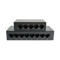 Switch Gigabit administrado por web de 5/8 puertos |   Switch de Red Ethernet de Escritorio con VLAN y QoS para Hogar y Oficina