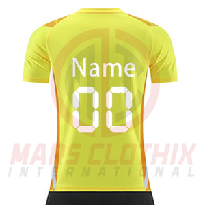 ชุดเสื้อฟุตบอลและกางเกงขาสั้นแห้งเร็วรุ่นใหม่ ขายส่ง ชุดกีฬาฟุตบอลโพลีเอสเตอร์ 100% พร้อมโลโก้ - Product Image 6