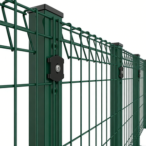 Malla de Alambre Reforzada de Acero Galvanizado con Recubrimiento de PVC, Anti-Escalada, Soldada, para Concreto, con Parte Superior Enrollable, a Bajo <span class=keywords><strong>Precio</strong></span> - Product Image 1