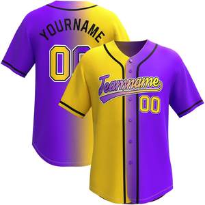 Camiseta de béisbol personalizada, tela transpirable, corte atlético, diseño con botones en la parte delantera para deportes de equipo, prácticas, juegos y costuras duraderas. - Product Image 5