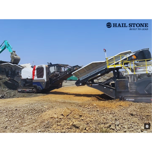 CONCRETE WASTE --> CLEAN <b>AGGREGATES</b>: Hailstone Track Mounted Cone, Mobile Secondary Crusher Makes 0-40mm Instantly - Product Image 3