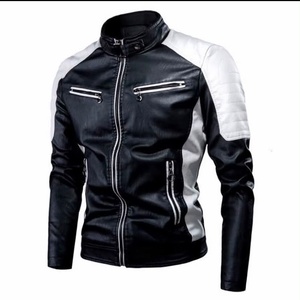 Veste en cuir de moto authentique de haute qualité - Product Image 4