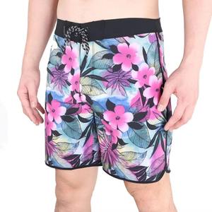 Shorts de sport légers et extensibles pour hommes, couleur unie, avec ceinture élastique - Product Image 2