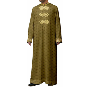 Nueva Edición 2026: Thobes para Hombre Disponibles en Todos los Colores y Diseños, Tela Personalizada, Cuello Camisero, Jubbah para Adultos y Niños - Product Image 4