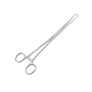 ชุดเครื่องมือผ่าตัดนรีเวชวิทยา Schroeder Braun Tenaculum Forcep ขนาด 9.5 นิ้ว ทำจากสแตนเลสสตีล พร้อมที่หนีบแบบสองง่าม - Product Image 1