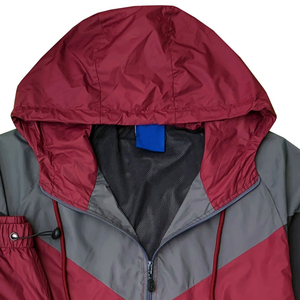 Survêtement d'hiver décontracté en coton léger avec logo personnalisé brodé, coupe-vent pour homme, vente en gros - Product Image 5