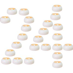 TOOWIN 6cm Diameter Led Floating Wax Waterproof Flameless <b>Light</b>, Romantic Wedding Decoration, Water-Skimming Pool <b>Light</b> - Product Image 6