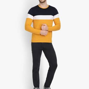 ผู้ผลิตจากปากีสถาน เสื้อยืดแขนยาวดีไซน์ล่าสุดสำหรับผู้ชาย ผ้าฝ้าย 100% สีพื้น เสื้อยืดแขนยาว เสื้อผู้ชาย - Product Image 5