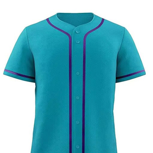 เสื้อเบสบอลพิมพ์ลายขายดีรุ่นใหม่สำหรับทีมชาย เสื้อเบสบอลและซอฟต์บอล สามารถปรับแต่งหมายเลขและโลโก้ได้ - Product Image 4