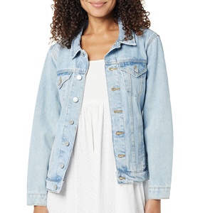 Veste en jean personnalisée de haute qualité, collection Printemps 2026, unisexe, respirante, coupe-vent, séchage rapide, personnalisation du logo frontal - Product Image 1