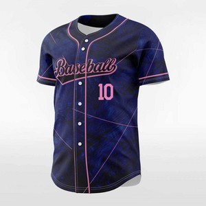 เสื้อเบสบอลเยาวชนแบบกำหนดเอง ย้อมสีด้วยเทคนิค Sublimation ชุดทีมจูเนียร์ ชุดสำหรับนักกีฬามืออาชีพ สวมใส่เพื่อประสิทธิภาพสูงสุด ตลาดอเมริกาและยุโรป กำลังเป็นที่นิยม - Product Image 4