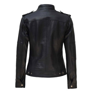 2026 Latest Design Casual Winter Wear Women's Jackets Top Seller Cheap Price Women Leather Jackets For Ladies - Product Image 3