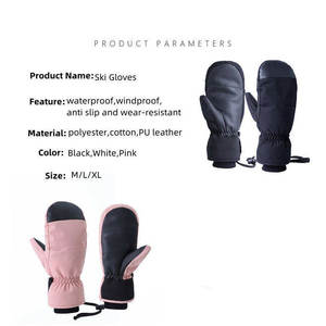 Riding Five-finger <b>Gloves</b> Men's Warm Ski <b>Gloves</b> Winter Outdoor Sports Riding Electric Car Motorbike Hand - Product Image 6