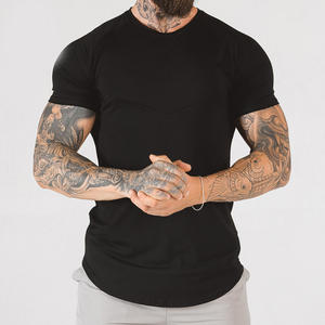 T-shirt de compression pour homme en polyester de haute qualité, sublimation, course à pied, sport, sur commande personnalisée - Product Image 4