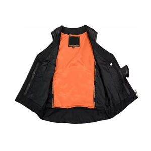 Nuevo Chaleco de Cuero para Mujer, Estilo Motero, de Alta Calidad, con Detalles Metálicos, Chaleco de Motociclista - Product Image 2