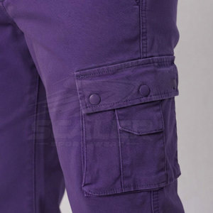 Pantalones Cargo Casuales Ligeros de Primera Calidad para Hombre, Ecológicos, Transpirables, con Presillas para Cinturón, Cintura Media, Bolsillos Laterales Funcionales - Product Image 5