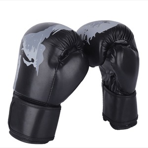 Customizable No Boxing No Life Laced Boxing <b>Gloves</b> High Quality Cowhide Leather 4-Layer Thick Padding Breathable Lightweight - Product Image 3
