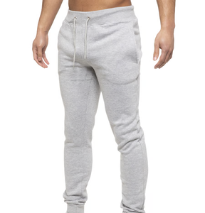 Men's Gray Crew Neck Sweatshirt And Pants <b>Set</b> Solid Color Casual <b>Knitted</b> Autumn Wear Tracksuit For Men - Product Image 5